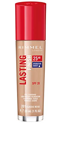 Rimmel London Lasting Finish Foundation - Classic Beige - Beige - Image 3
