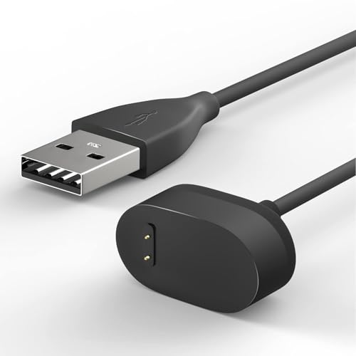 BICMICE Chargeur compatible avec Fitbit Inspire/Inspire HR/Ace 2 (pas pour Inspire 2) - Câble de charge magnétique USB de rechange de 1,9 m - Pour bracelet connecté...