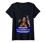 Photo Gallery donna kamala harris mvp signora vice presidente biden harris 2020 maglietta con collo a v Photo Gallery donna kamala harris mvp signora vice presidente biden harris 2020 maglietta con collo a v
