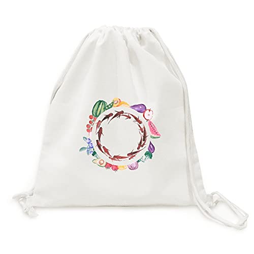 Sac en tissu pliable pour vos marchés frais et fruits de saison