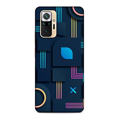Image of Printed Mobile Back Hard Case Cover for Xiaomi Redmi Note 10 Pro Max | Cool Graphics, Stripes Pattern, Wallpaper-44