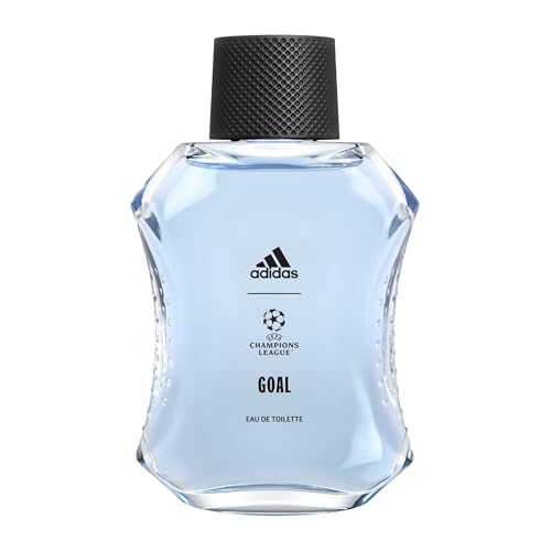 adidas UEFA GOAL Edition Eau de Toilette 100ml – Parfum Frais Longue Tenue à la Sauge & Patchouli, Vegan