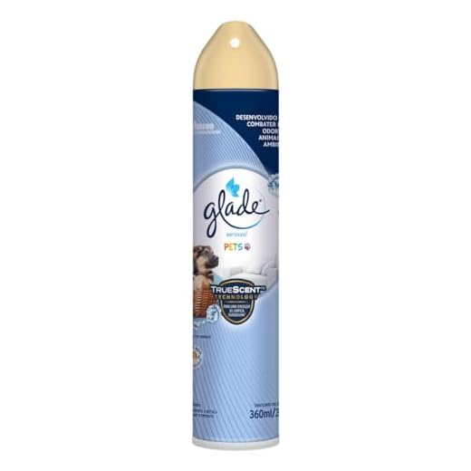 Glade Aromatizador de Ambiente Aerosol Pets, Glade Spray, Odorizador de Ambiente para Cachorro e Gato, 360ml