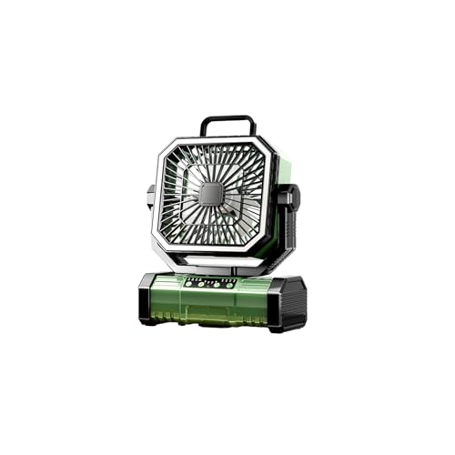 Ventilateur de camping avec télécommande ventilateur portable rechargeable USB 4 vitesses - 2