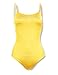 Produktbild Emporio Armani Damen Swimsuit Beachwear Logo Lover Badeanzug, Rosa (Giallo 00560), 36 (Herstellergröße: S)