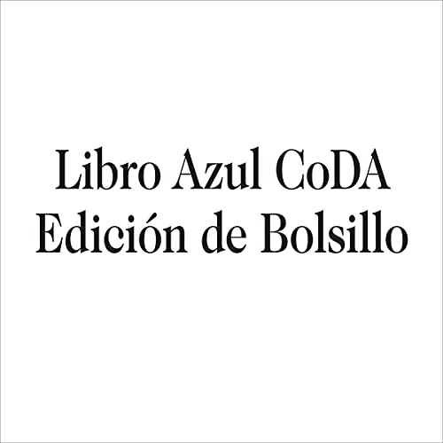 Libro azul coda edici&amp;oacute;n de bolsillo [CoDA Blue Book Pocket Edition] by CoDA episode artwork