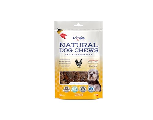Frigera Hähnchenmagen 150g – Natürliche Hundesnacks, Reich an Protein, Gluten- und Getreidefrei