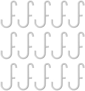 Ikea SKADIS Hooks (Fits SKADIS Peg Board), White, 6x2.5 Centimetres - Set of 15