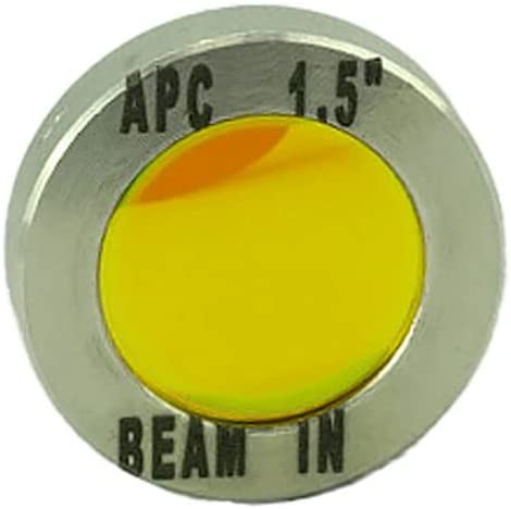 Image of American Photonics ZnSe Focus Lens 18mm Dia for C02 Laser 10.6um. Direct Replacement for Any 18mm Lens (38.1mm(1.5 inch))