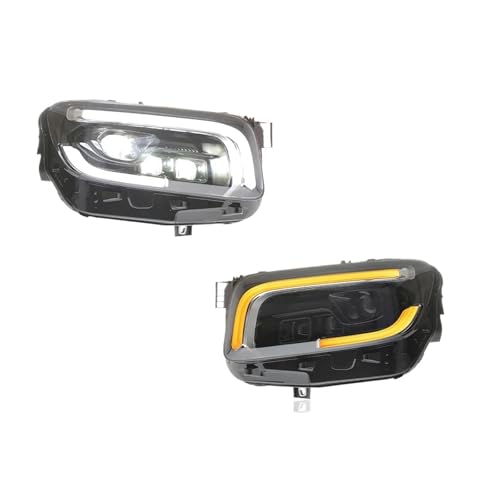 Faros LED Benz GLB 2020-2024 con luces DRL y de freno Plug and Play