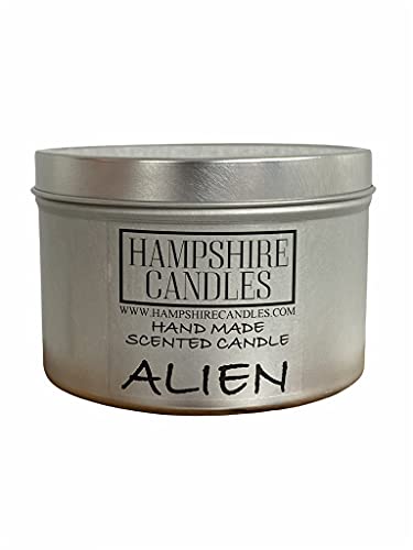 Alien Scented Candle | Highly Scented | Eco Soy Wax, Cruelty & Vegan Free | Handmade