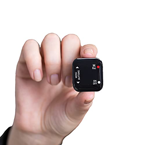 Mini Voice Recorder - Voice Activated Recording - 512 Hours Recording Capacity, Up to 24 Hours Battery Life, Easy to use, Password Protection (8GB)