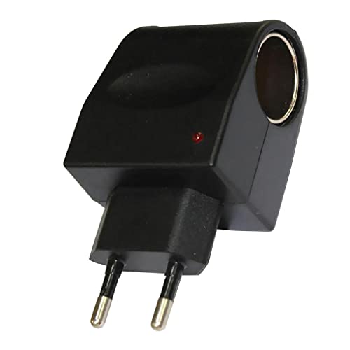 Image of EU Plug 110V-220V AC Power to 12V DC Car Cigarette Lighter Converter Adapter