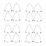 Alipis 4 Sätze Keksform Neuartige Ausstechformen Keksschneider Keksausstecher Selber Machen Keksform Aus Edelstahl Keksformer Teigschneider Silver Rostfreier Stahl 4 Stück * 4