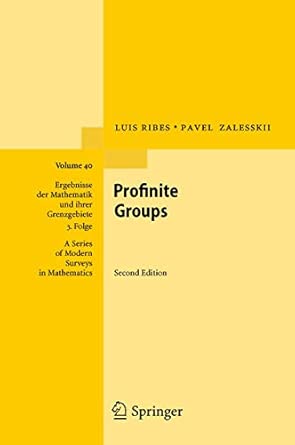 Profinite Groups: 40 2nd ed. 2010 Edition book cover