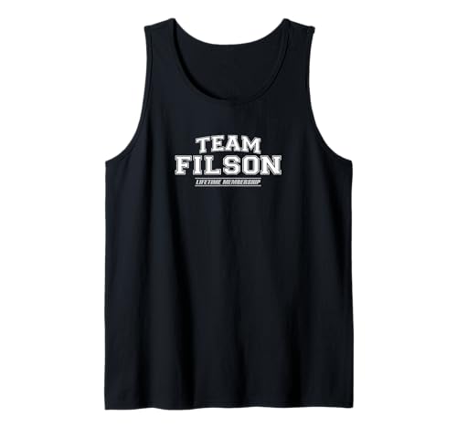 Team Filson | Proud Family Surname, Last Name Gift Tank Top