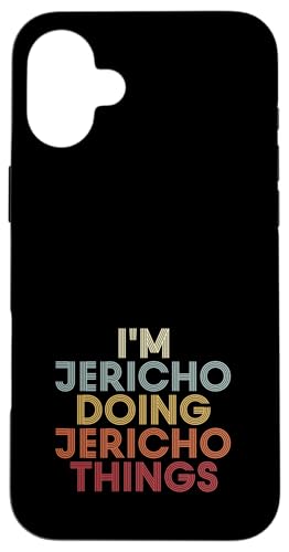 Jericho Name Jericho Personalized Name First Given �X�}�z�P�[�X iPhone 16 Plus �p