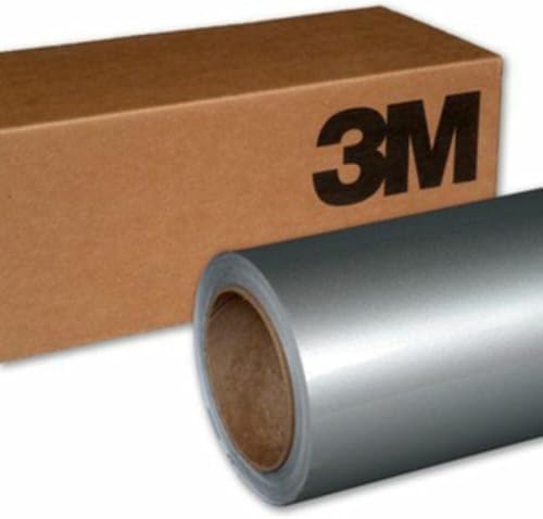 Image of VViViD 3M Automotive Vinyl Wrap Roll (Gloss White Aluminum, 1ft x 5ft)