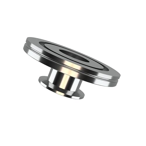 Image of ISO-K 80 flange to KF40 flange reducer converter adapter