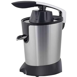 Bakaji Profi Edelstahl Zitruspresse