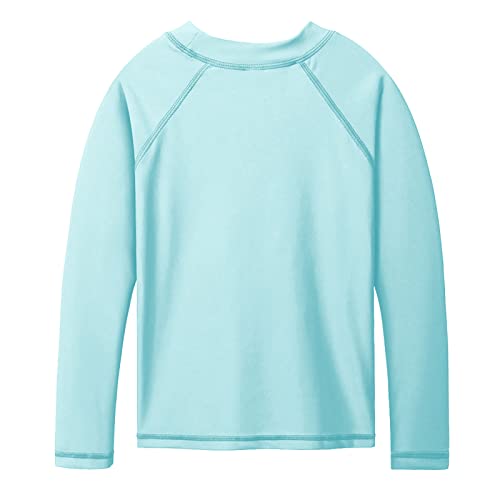 Image of TFJH E Girls & Boys Long Sleeve Rashgurad Swimsuit UPF 50+ Kids Swimwear Sunsuits