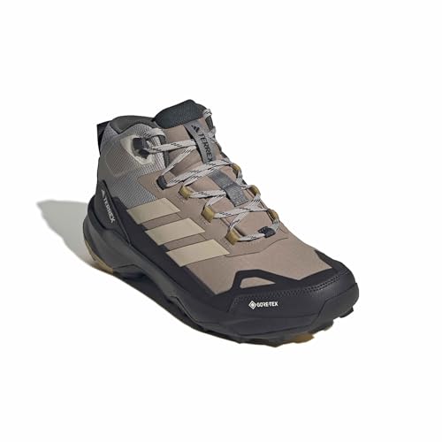 adidas Herren Terrex Skychaser Ax5 Mid Gore-Tex Hiking Shoes, core Black/Sand Green/Chalky Brown, 40 2/3 EU – Ansicht 3