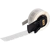 Brady PTL-3-727 Etiketten, Hochtemperatur-Polyimid, 9,530 mm B x 9,530 mm H, Weiß, 500 Stück