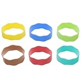 Compatibilité universelle : ces manchons en silicone conviennent à la plupart des biberons et tasses pour bébés, ce qui en fait un choix pratique pour les familles aux besoins variés en matière de biberons, d’étiquettes pour biberons en crèche et de bagues nominatives pour biberons