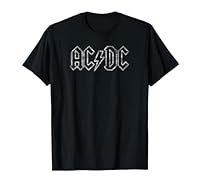 Offizielles AC/DC Jagged Logo Rock Musik Band Hard Rock T-Shirt