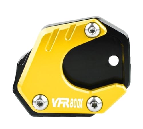 Extension de béquille VFR800X en aluminium usiné CNC pour un ancrage robuste