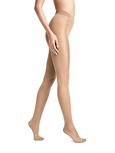 Wolford Pure Shimmer 40 Denier Concealer Tights For Women Soft Feel Flawless Legs Bonded Seams Wide Essential Sheer Hosiery