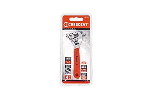 Crescent 4" Adjustable Cushion Grip Wrench - Carded - AC24CVS by CRESCENT - Image 5