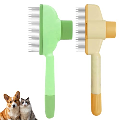 Fur Lightnings Brush,Spazzola Fulminea Pelo Gatto,2 Spazzola Fulmina per il Pelo,Spazzole per Gatti,Spazzola Gatto pelo Lungos