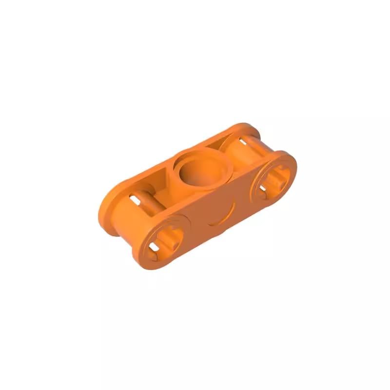 XYEIUGO 32184 Shaft Bolt Connection Technic Axle, Orange, 50 PCS