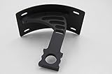 HONGK- Curved Side License Plate Tag Holder Bracket Compatible with Cbr 600Rr 1000Rr Black [B01C0SROP8]