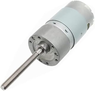 Davitu DC Motor - CHR-GM37-545S Permanent Magnetism DC Screw Shaft Gear Motor 12V 24V - (Speed(RPM): Other, Voltage(V): 12V)