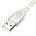 cablecc USB Male to Firewire IEEE 1394 4 Pin Male iLink Adapter Cord Cable for Sony DCR-TRV75E DV