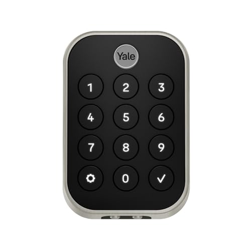 Image of Yale Assure Lock 2 Touch Deadbolt, Satin Nickel Key-Free Fingerprint Smart Door Lock with Wi-Fi Touchscreen Keypad and Fingerprint Scanner for Keyless Entry and Remote Access, YRD430-F-WF1-619