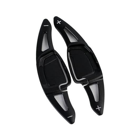 �p�h�� �G�N�X�e���V���� �̂��߂� (RS3/RS5/RS6/RS7) 2021-2024 �̂��߂� E-tron GT 2022-2024 �J�[�X�e�A�����O�z�C�[���V�t�g�p�h���V�t�^�[ �����V�t�^�[�X�e(Black)