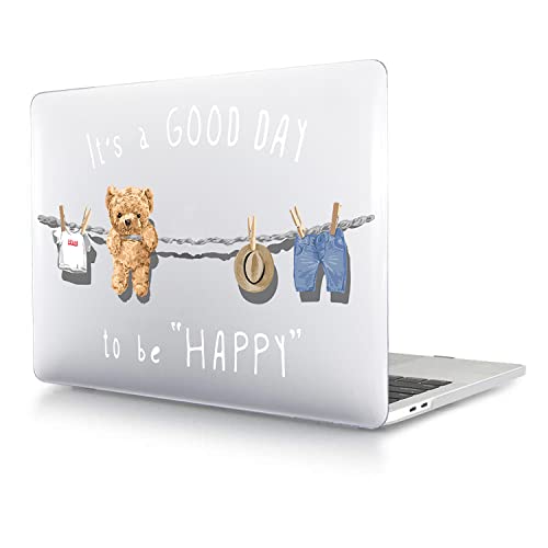 Funda MacBook Air 13 pulgadas A1466 contra arañazos carcasa rígida de plástico transparente