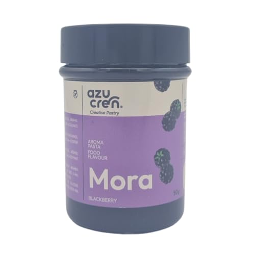 Azucren - Esencia Repostería, Sabor Mora, para Aromatizar y Potenciar tus Postres, deal para las Creaciones Reposteras, 50 Gramos
