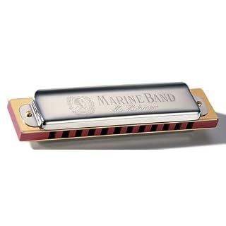 Harmonica Richter diatonique Hohner Marine Band 12 trous – Do - Les Beatles, Paul McCartney, John Lennon, RIngo Starr, George Harrison