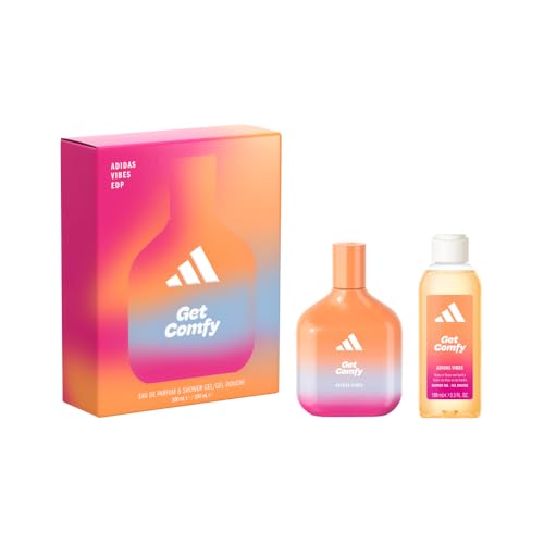 adidas Das Vibes-Set enthält das Eau de Parfum Get Comfy und das Duschgel