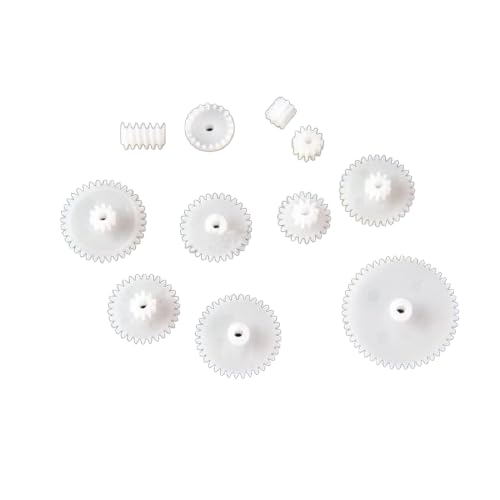 (4 pc) Pro3D 11 Types of Assorted Plastic Gears Kit 1
