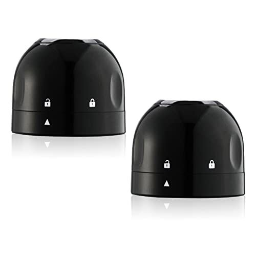 LucyStudio Tapón de Champán 2 Piezas Champagne Stoppers Tapones de Botella de Vino Sellado de Silicona con Función de Bloqueo y Desbloqueo para Preservar Cerveza Champaña Vino Espumoso