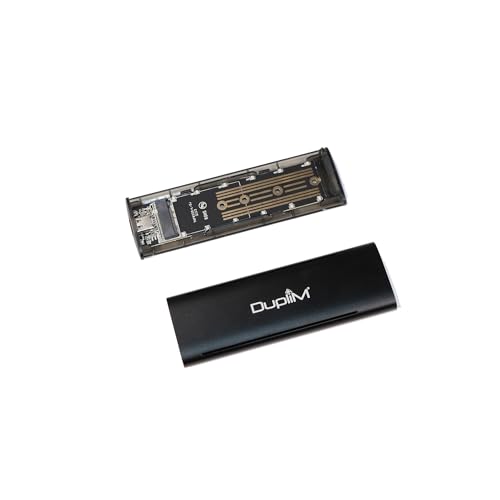 DupliM Caja Externa M.2 NVMe SATA USB 3.2 Gen2 20Gbps miniatura 4