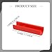 Baoblaze 100Pcs Manual Tile Cutter Sleeve Accessories Soft Pads Protectors for Construction Site Dorm Garden Training Room, red