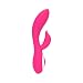Pure Love G-Spot Silicone Rabbit Vibrator Pink, Rechargeable Clitoris Stimulator, Water-Resistant and Multi Function, Adult Sex Toy, Dual Stimulation