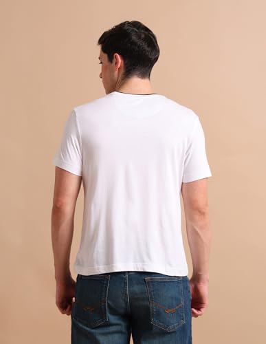Image of U.S. POLO ASSN. Solid Cotton T-Shirts for Men - Breathable & Comfortable, Half Sleeves Mens Casual T Shirts