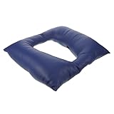 Construction durable pour une utilisation prolongée : fabriqué avec des matériaux résistants, ce coussin de siège de toilette allongé et rembourré offre une performance fiable au fil du temps. coussin de toilette épais pour usage domestique, coussin pour siège de chaise percée de chevet